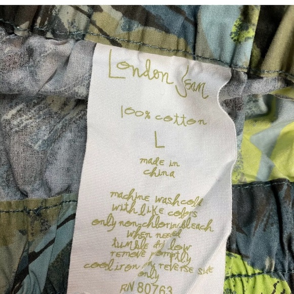 London Jean Womens Skirt Large Pull On A-line - Picture 3 of 4